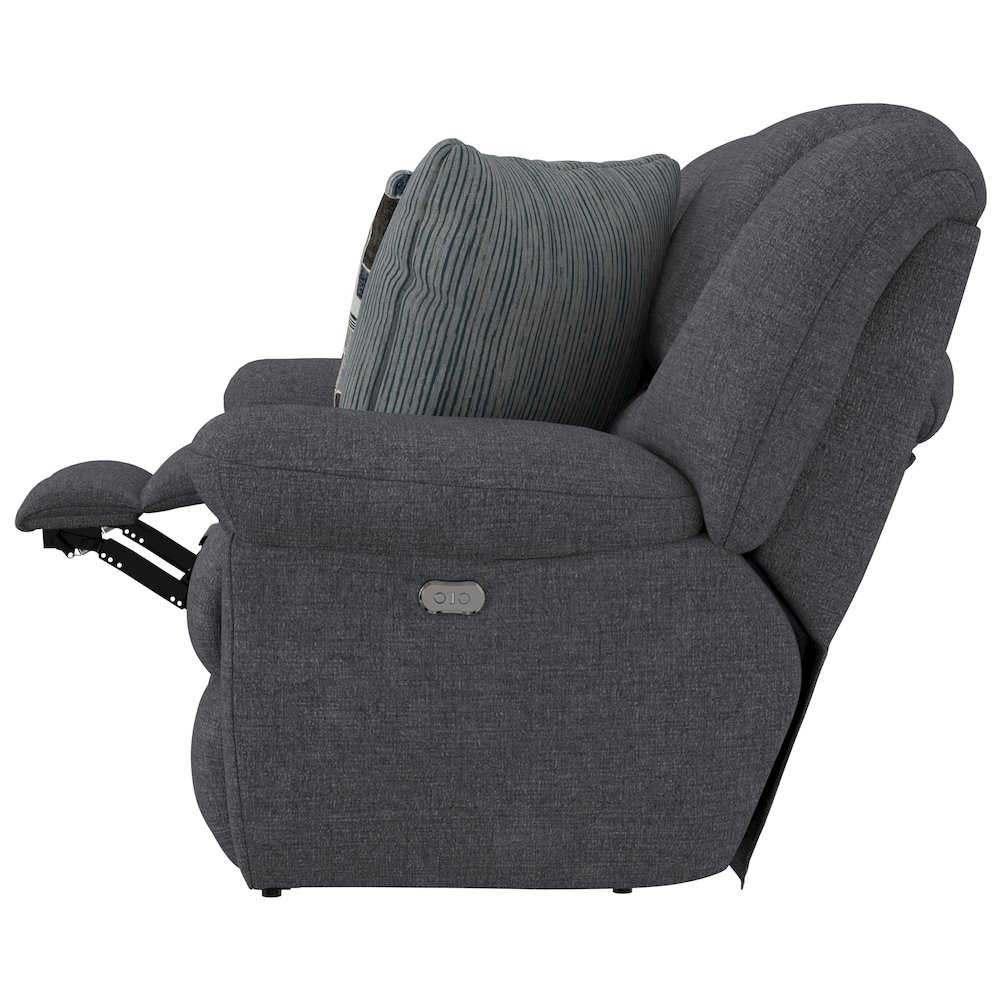 Trifecta Power Reclining Sofa with 3 Reclining Seats and Drop Down Table. Picture 16