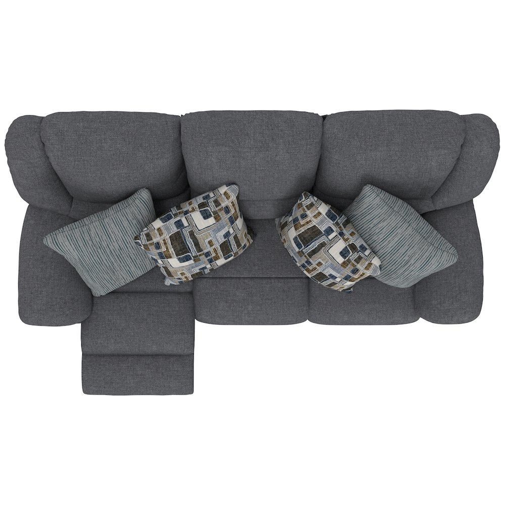 Trifecta Power Reclining Sofa with 3 Reclining Seats and Drop Down Table. Picture 20