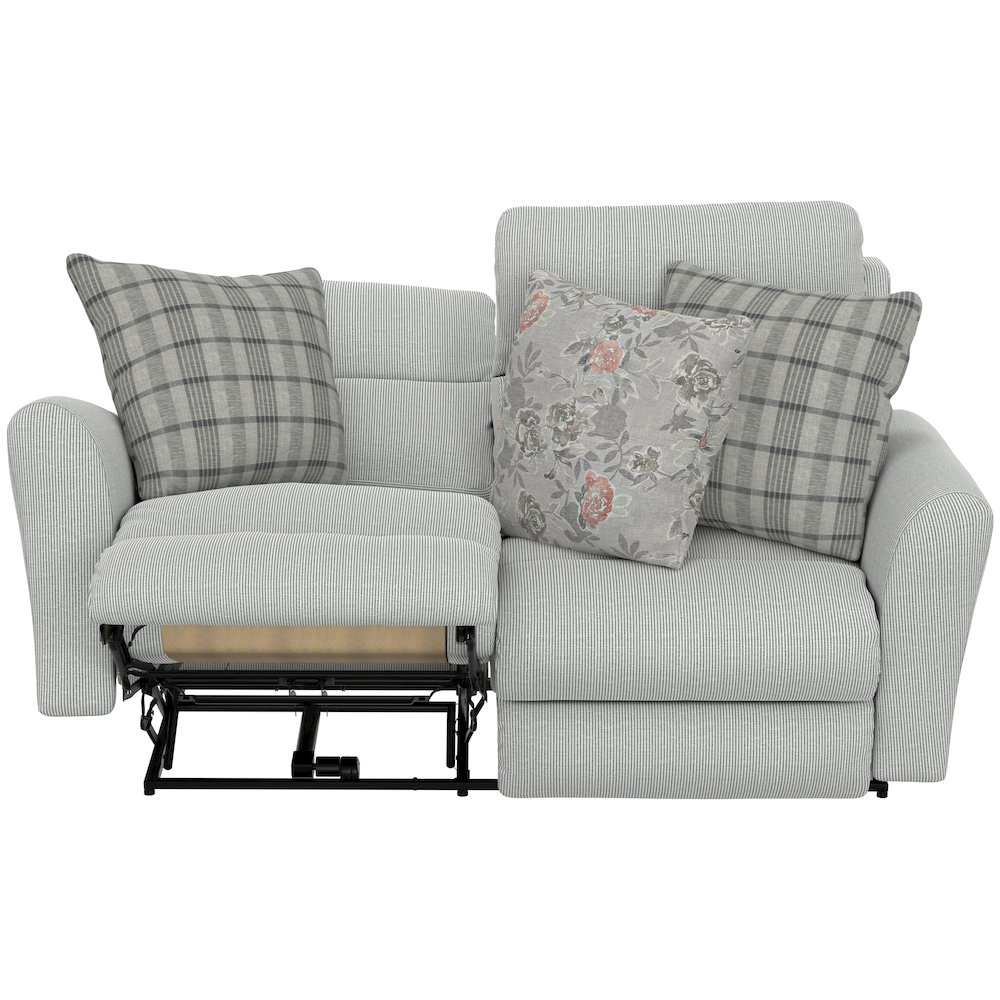Chappy Power Lay Flat Reclining Loveseat. Picture 7