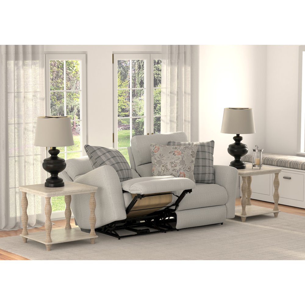 Chappy Power Lay Flat Reclining Loveseat. Picture 21