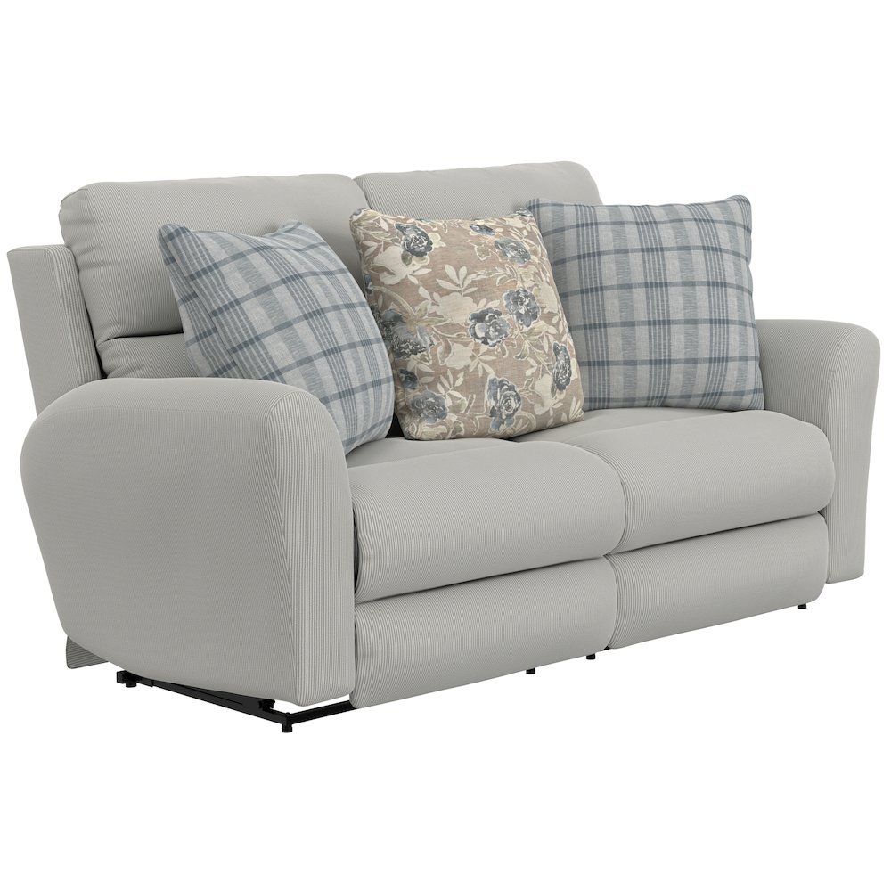 Chappy Power Lay Flat Reclining Loveseat. Picture 1