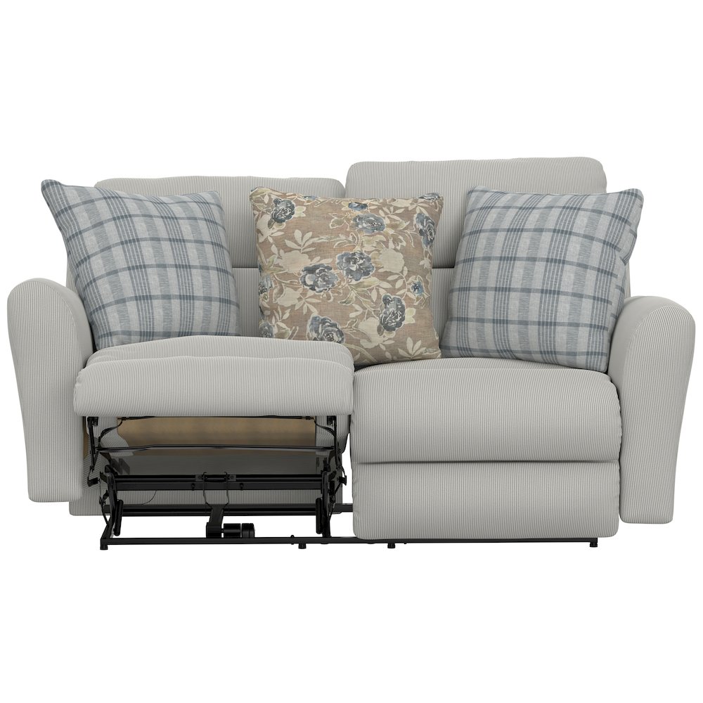 Chappy Power Lay Flat Reclining Loveseat. Picture 8