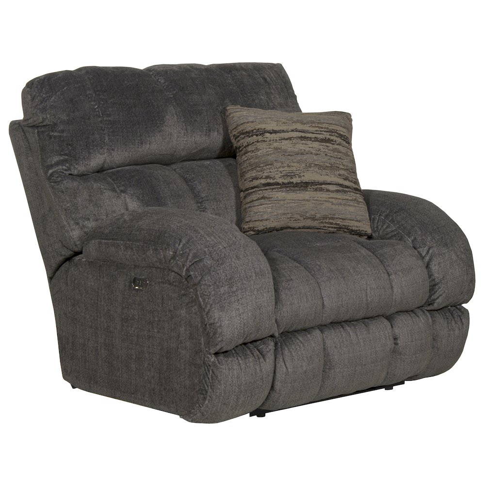 Ashland Power Lay Flat Recliner. Picture 1