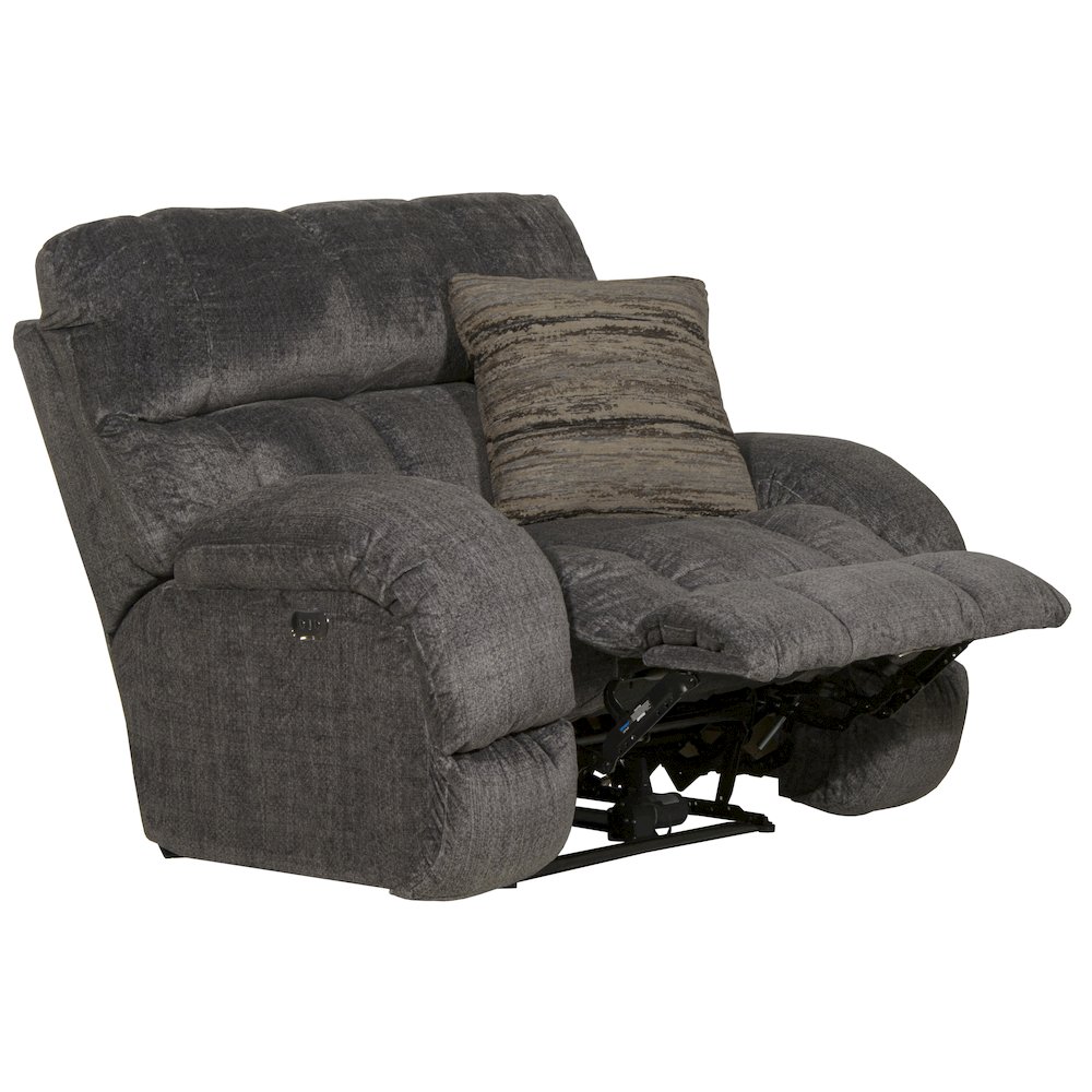 Ashland Power Lay Flat Recliner. Picture 4