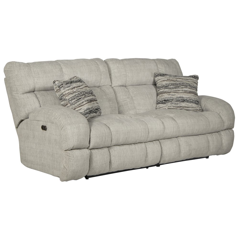 Ashland Power Lay Flat Reclining Sofa. Picture 1