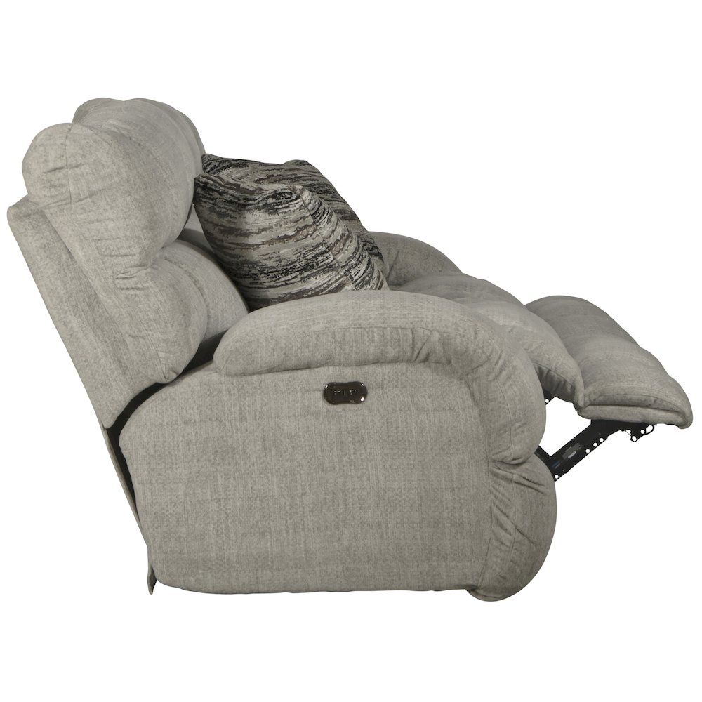 Ashland Power Lay Flat Reclining Sofa. Picture 12