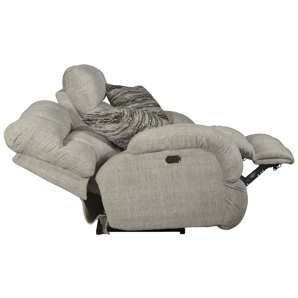Ashland Power Lay Flat Reclining Sofa. Picture 13