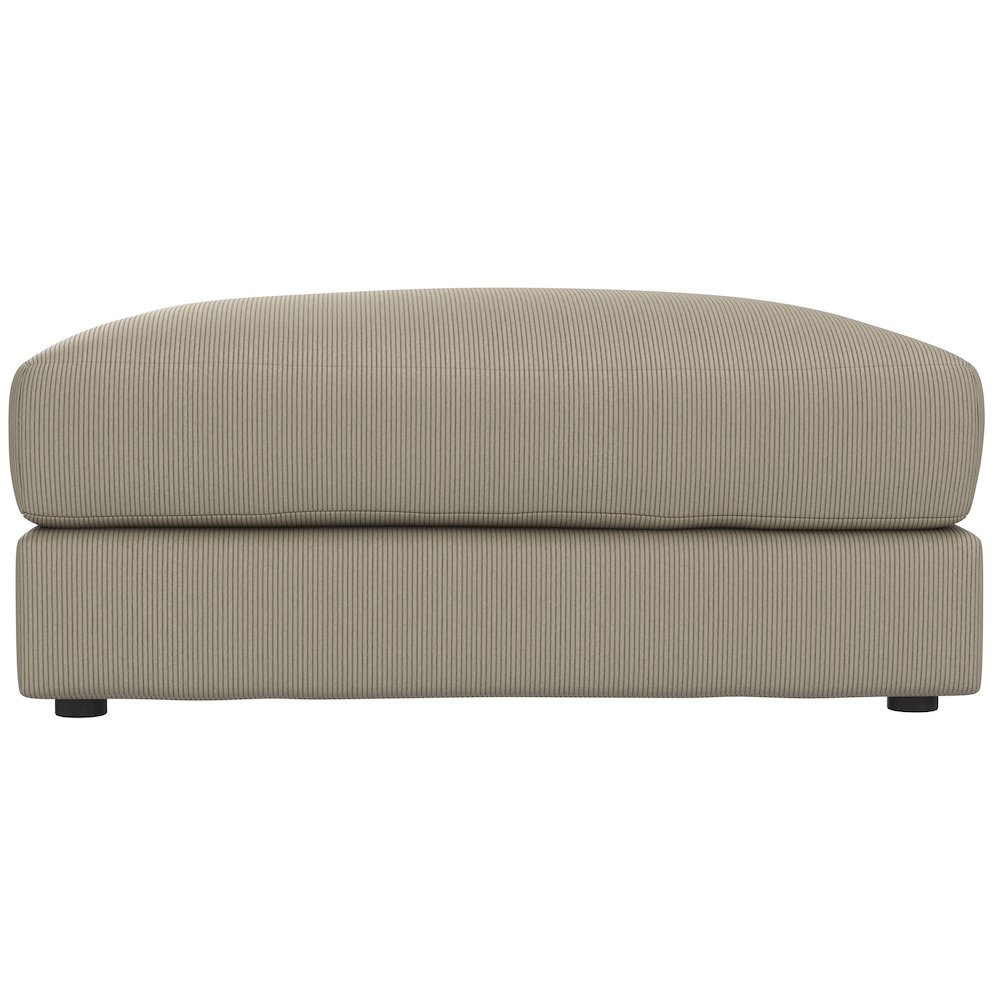Ezra Ottoman in Brown Color. Picture 2