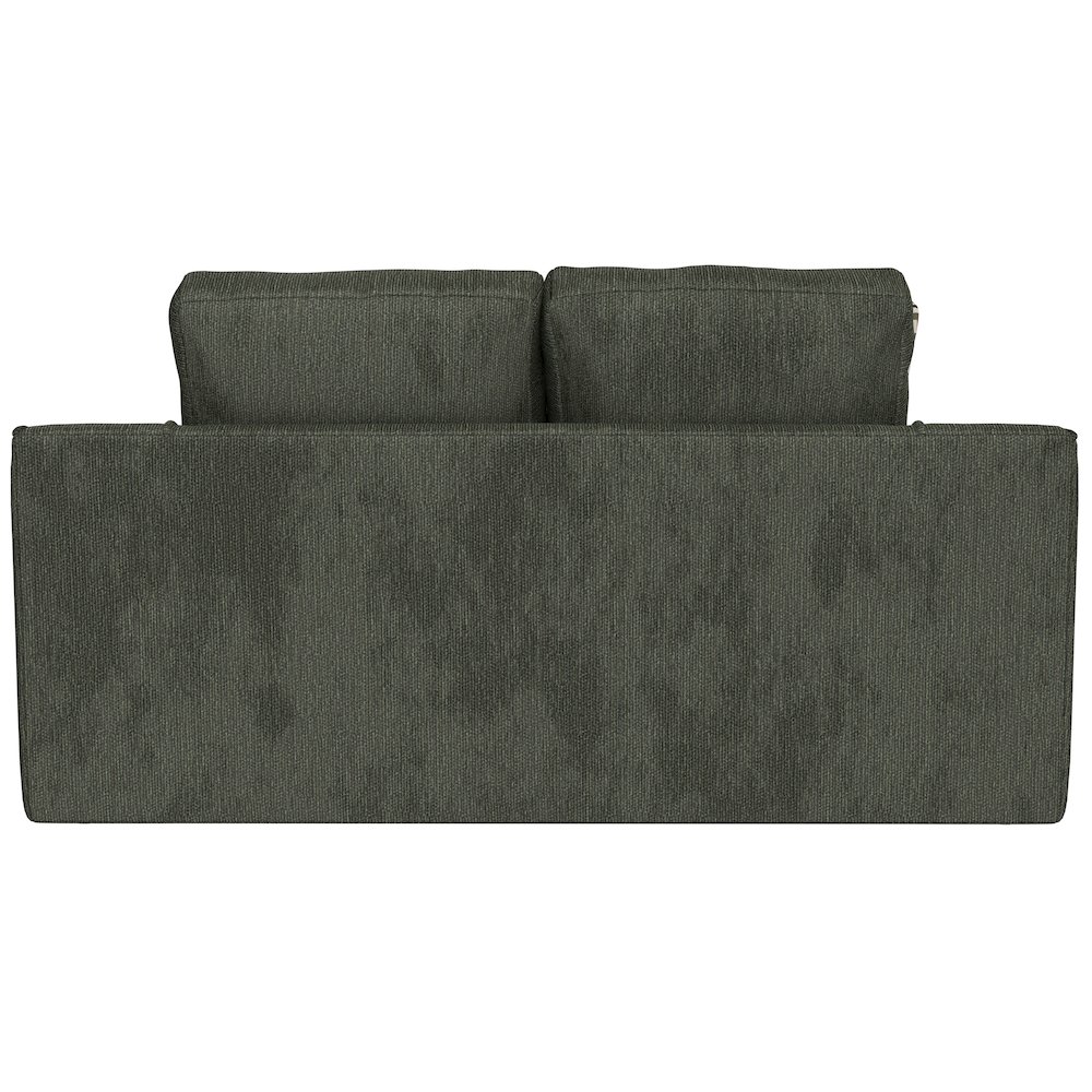 Olympus Loveseat with Cuddler Coil Cushions in Green Color. Picture 5