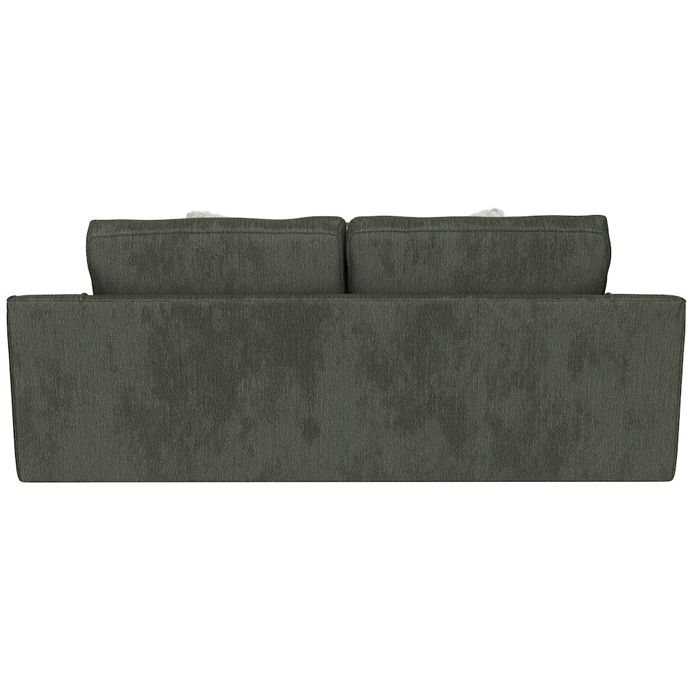 Olympus Sofa with Cuddler Coil Cushions in Green Color. Picture 3