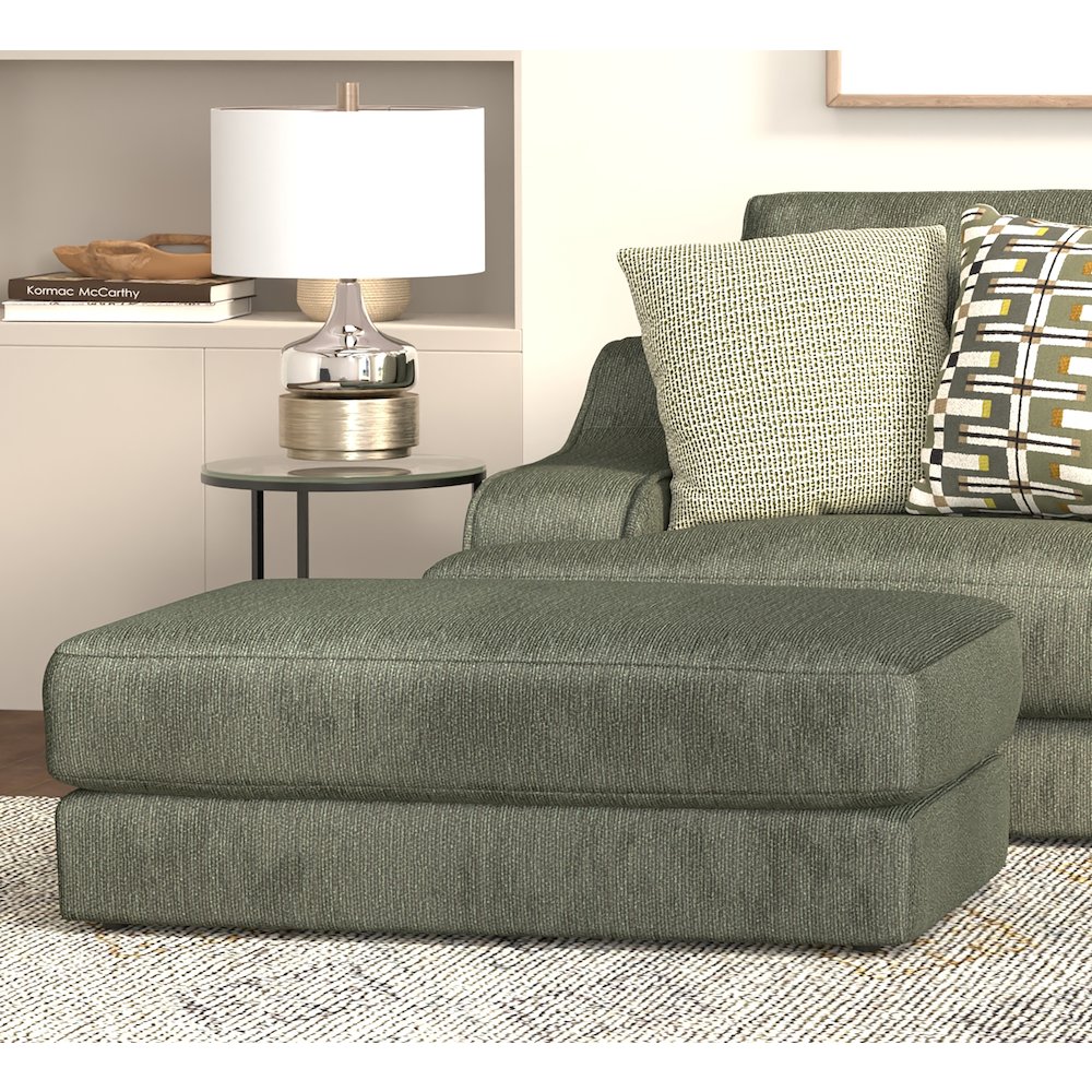 Olympus Ottoman in Green Color. Picture 5