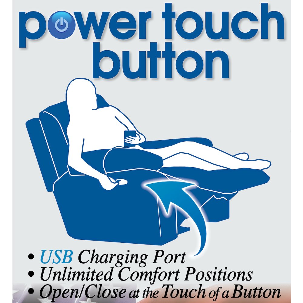 Jet Power Rocker Recliner. Picture 13