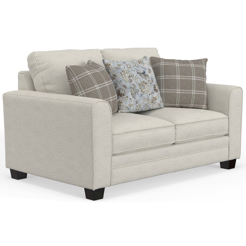 Magnolia Loveseat in Beige Color. Picture 1