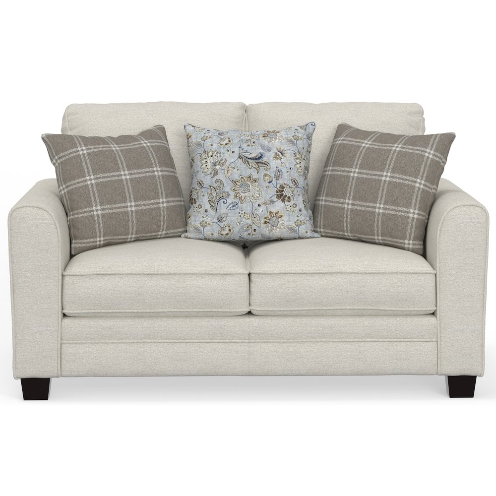 Magnolia Loveseat in Beige Color. Picture 4