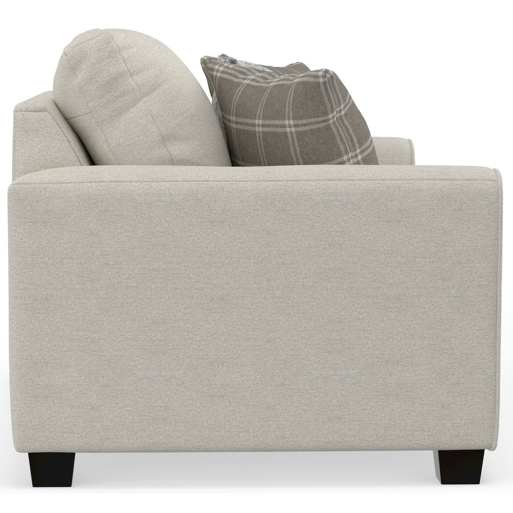 Magnolia Loveseat in Beige Color. Picture 6