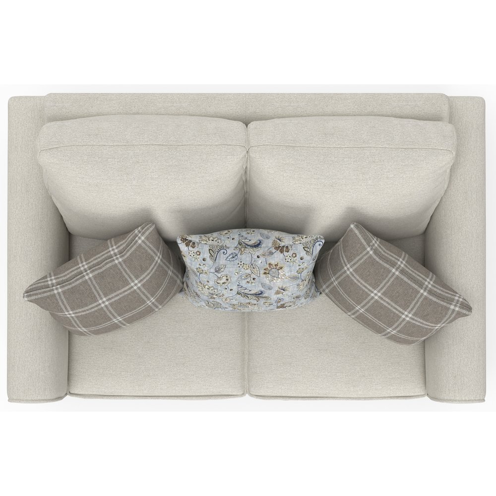 Magnolia Loveseat in Beige Color. Picture 7