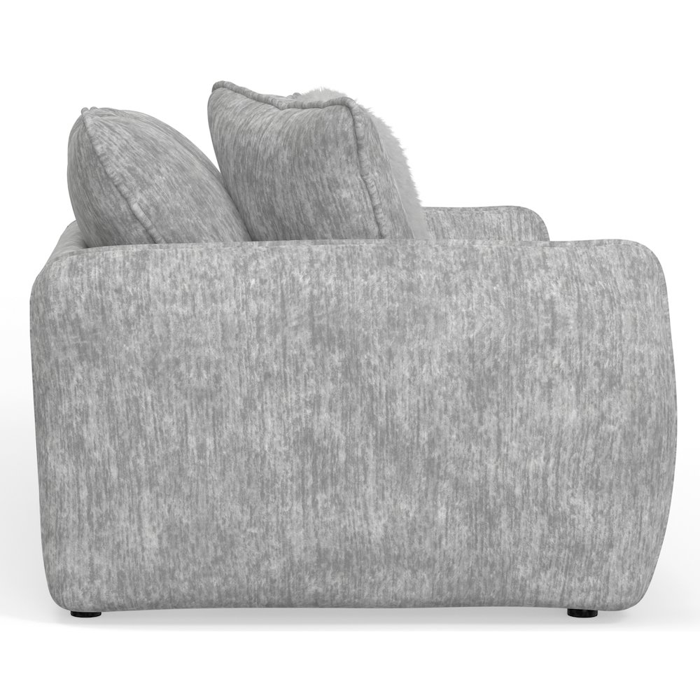 Bankside Loveseat in Grey Color. Picture 4