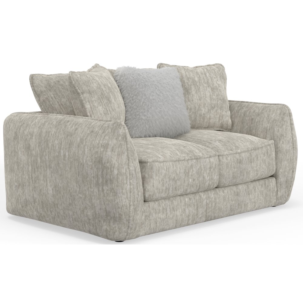 Bankside Loveseat in Brown Color. Picture 1