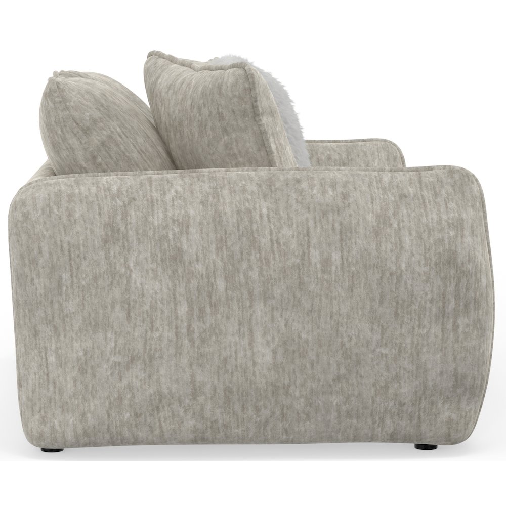 Bankside Loveseat in Brown Color. Picture 4
