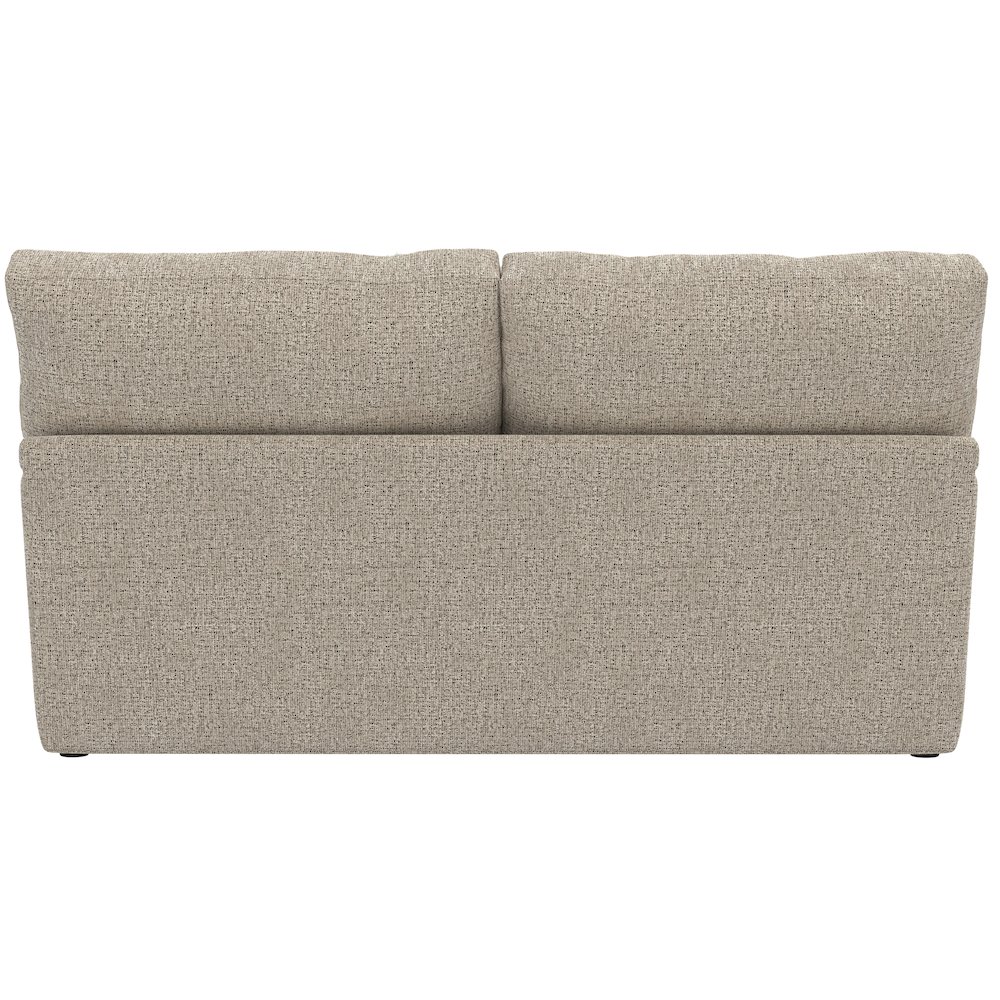 Brett Loveseat with Cuddler Cushions in Brown Color. Picture 3