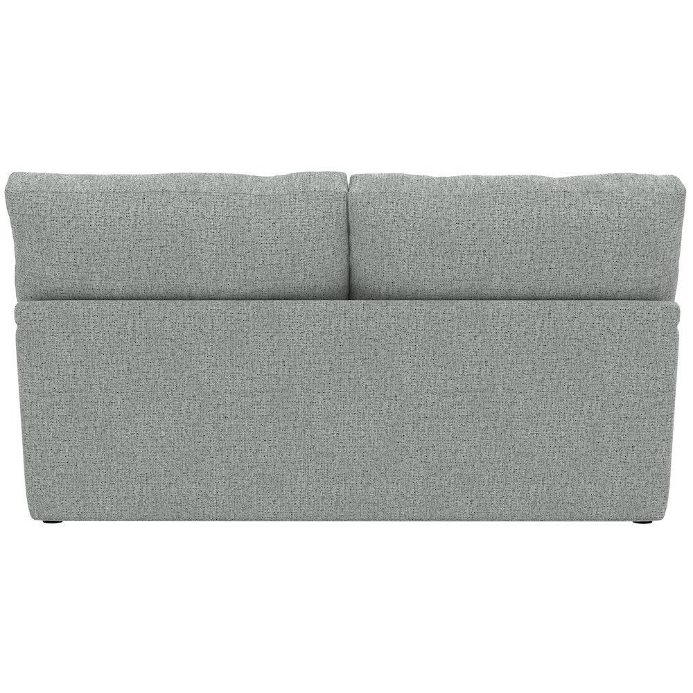 Brett Loveseat with Cuddler Cushions in Blue Color. Picture 4