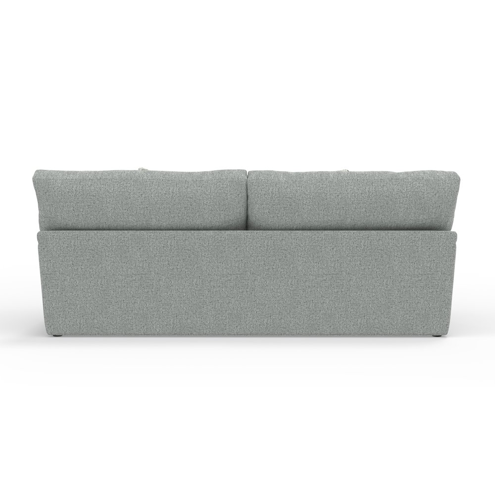 Brett 93" Sofa with Cuddler Cushions in Blue Color. Picture 4
