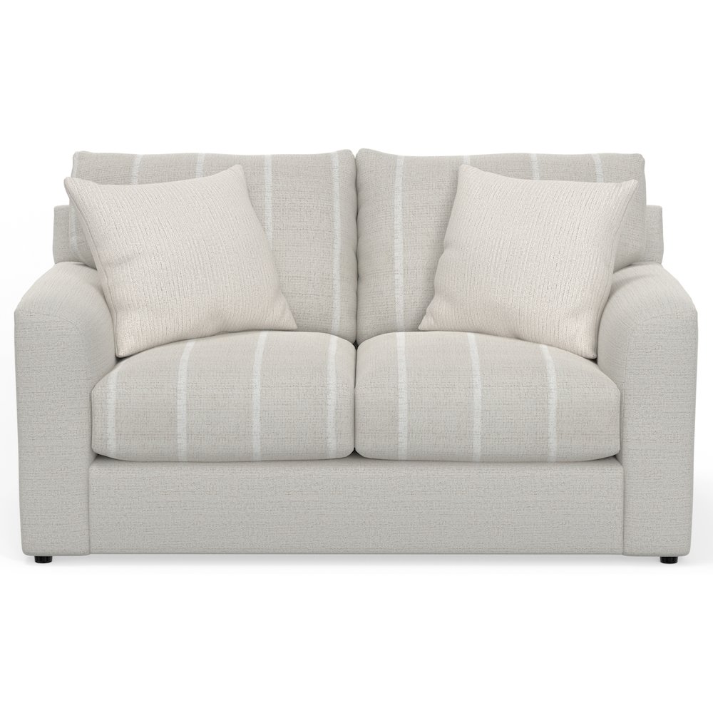 Lindsey Loveseat in Brown Color. Picture 4