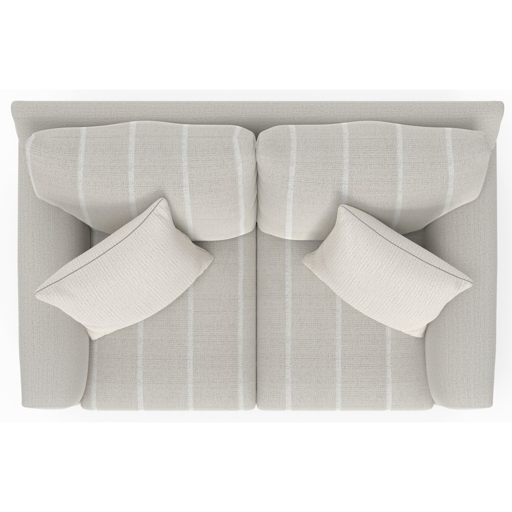 Lindsey Loveseat in Brown Color. Picture 6