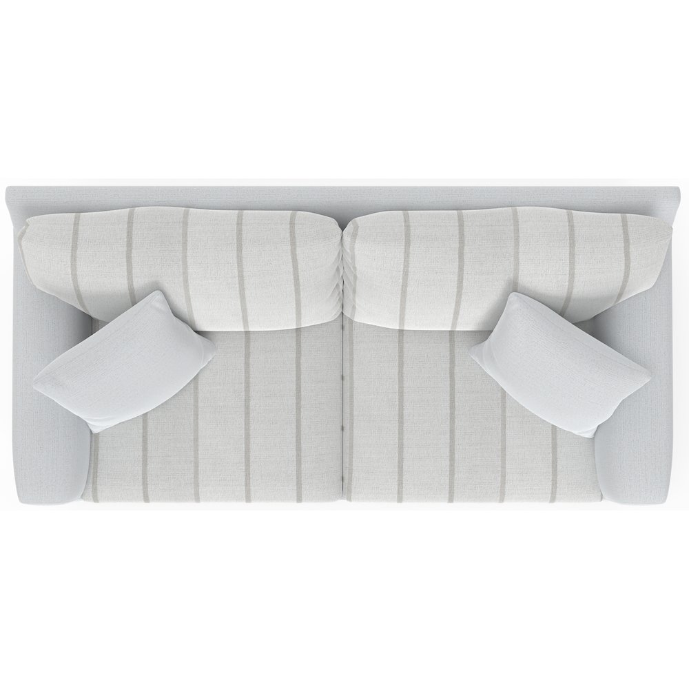 Lindsey Sofa in White Color. Picture 3