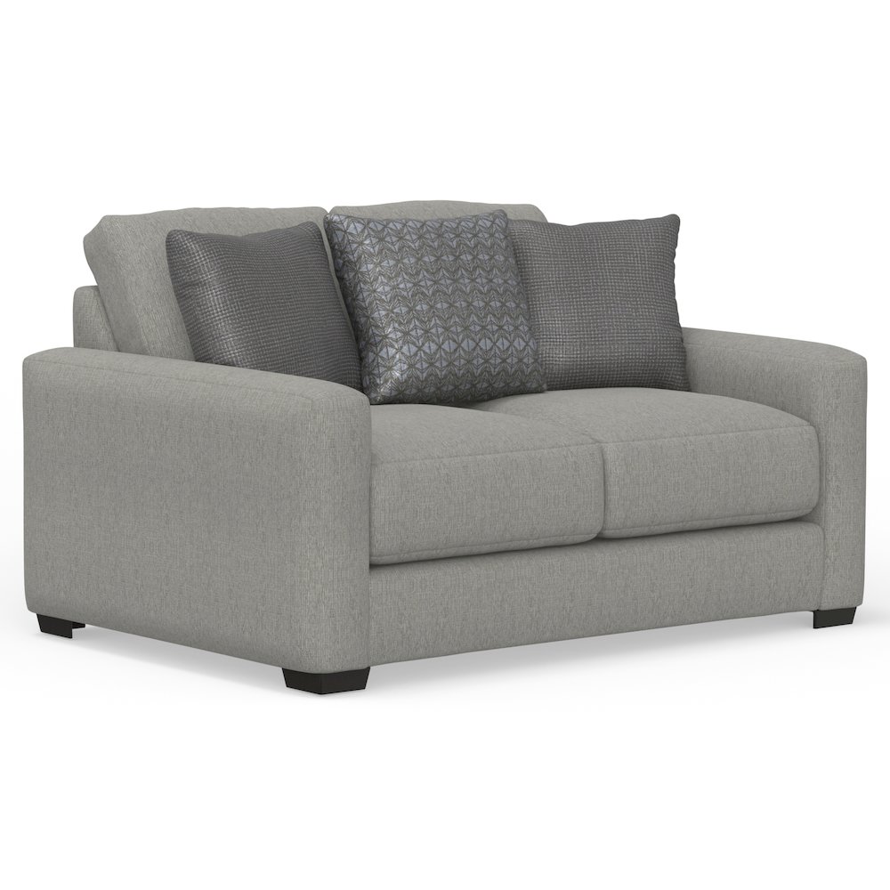 Hyde Park Loveseat in Grey Color. Picture 1