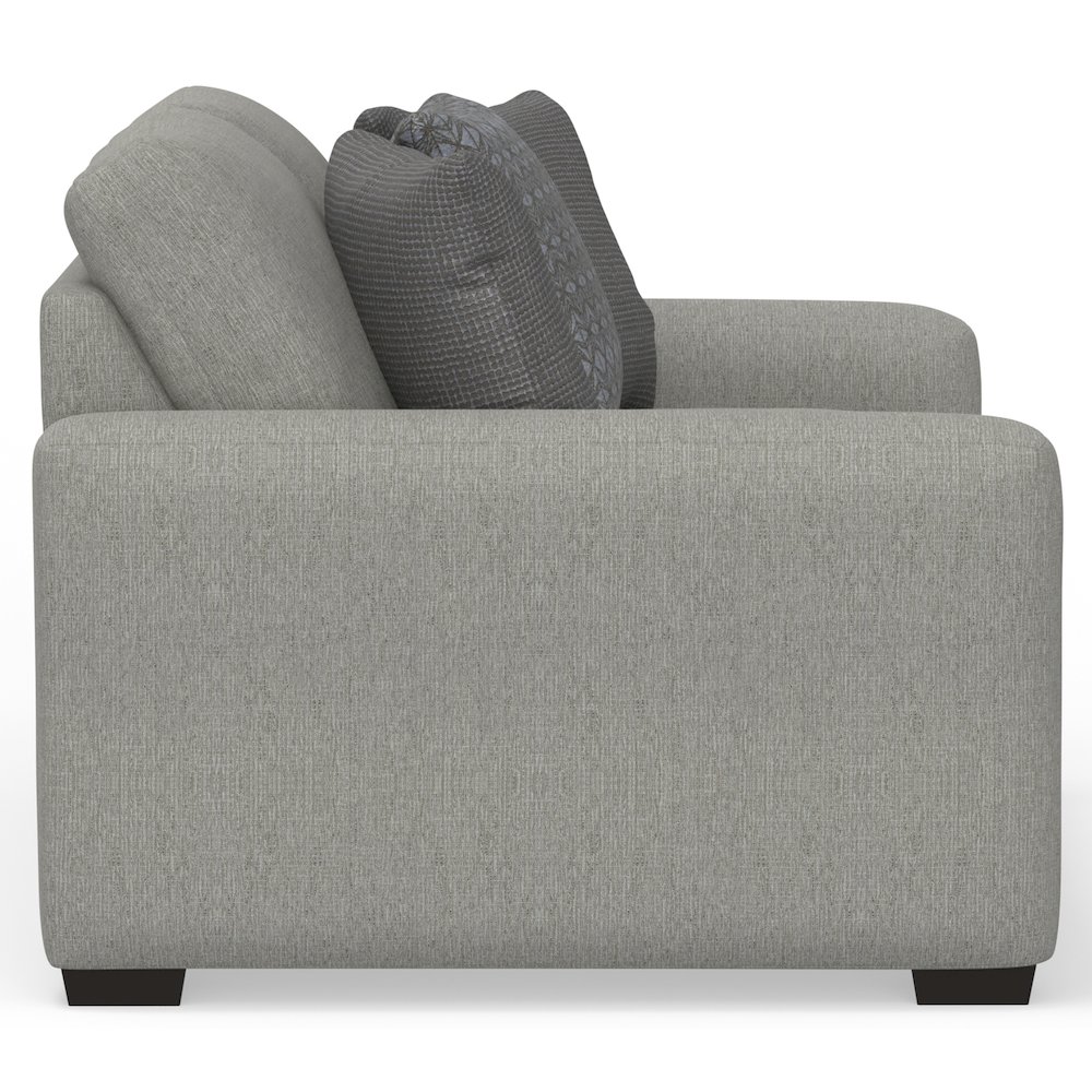 Hyde Park Loveseat in Grey Color. Picture 4