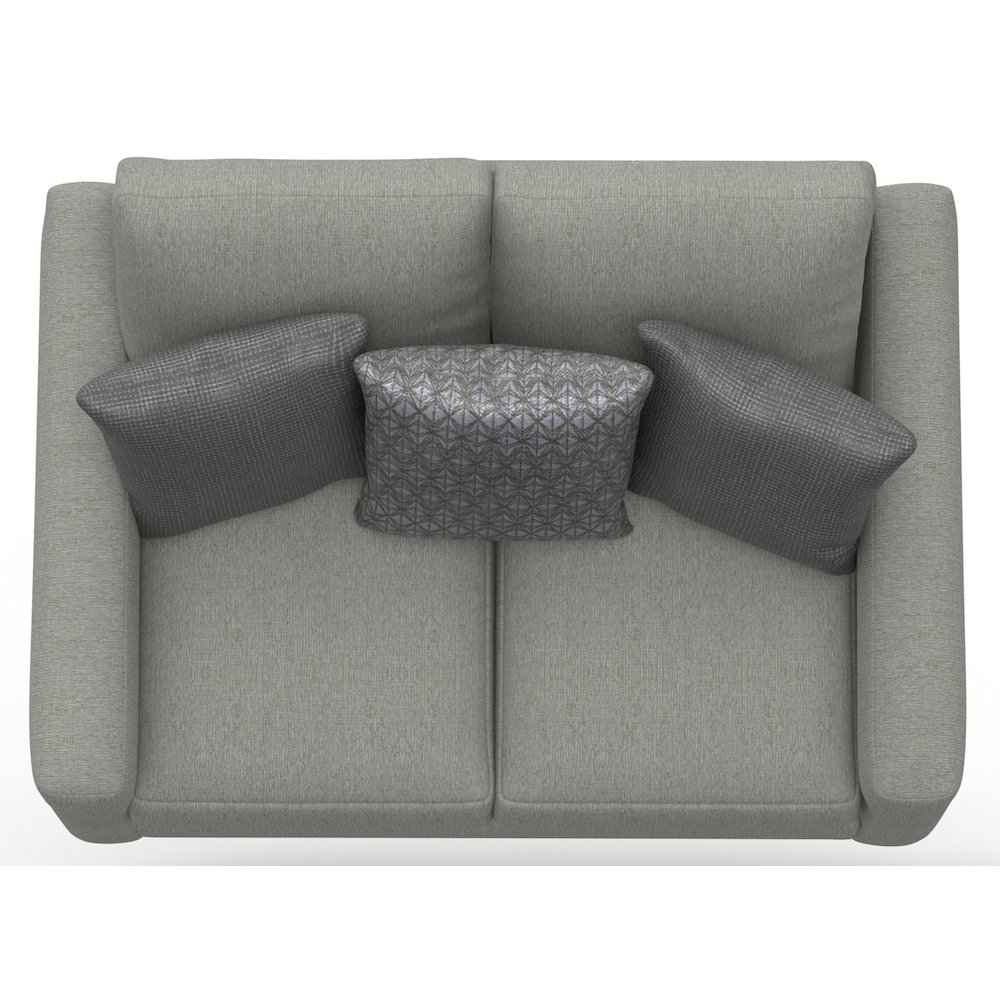 Hyde Park Loveseat in Grey Color. Picture 5