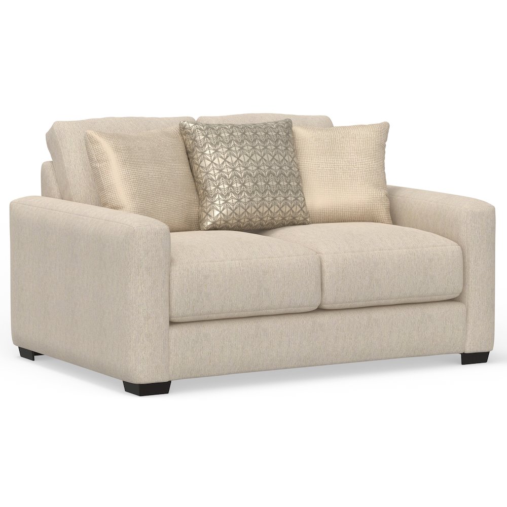 Hyde Park Loveseat in Brown Color. Picture 1