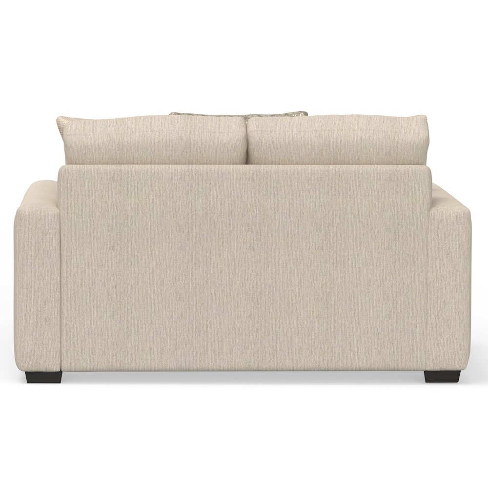 Hyde Park Loveseat in Brown Color. Picture 2