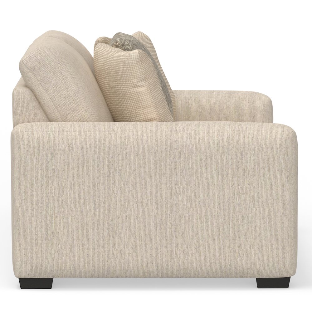 Hyde Park Loveseat in Brown Color. Picture 5