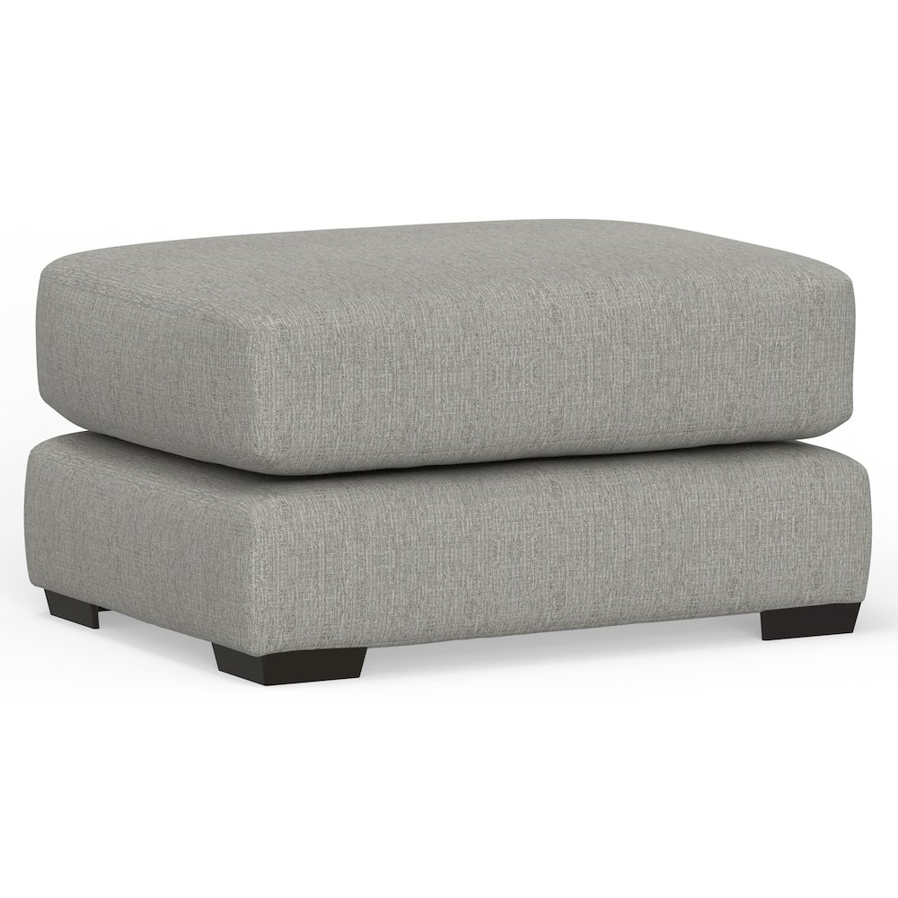Hyde Park Ottoman in Grey Color. Picture 1