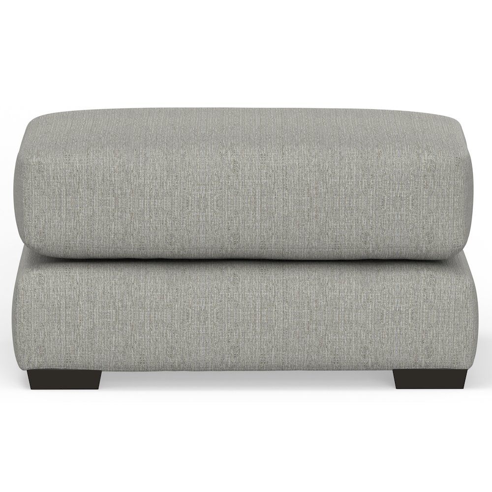 Hyde Park Ottoman in Grey Color. Picture 2