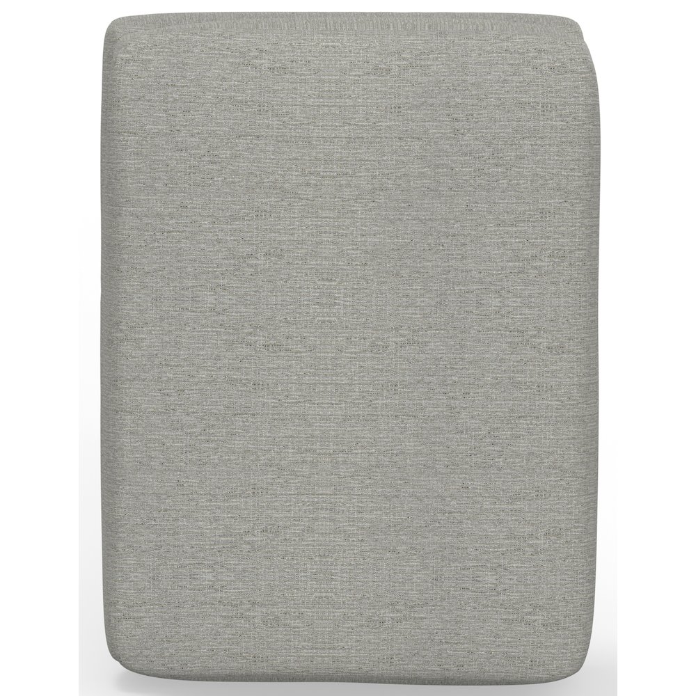Hyde Park Ottoman in Grey Color. Picture 4