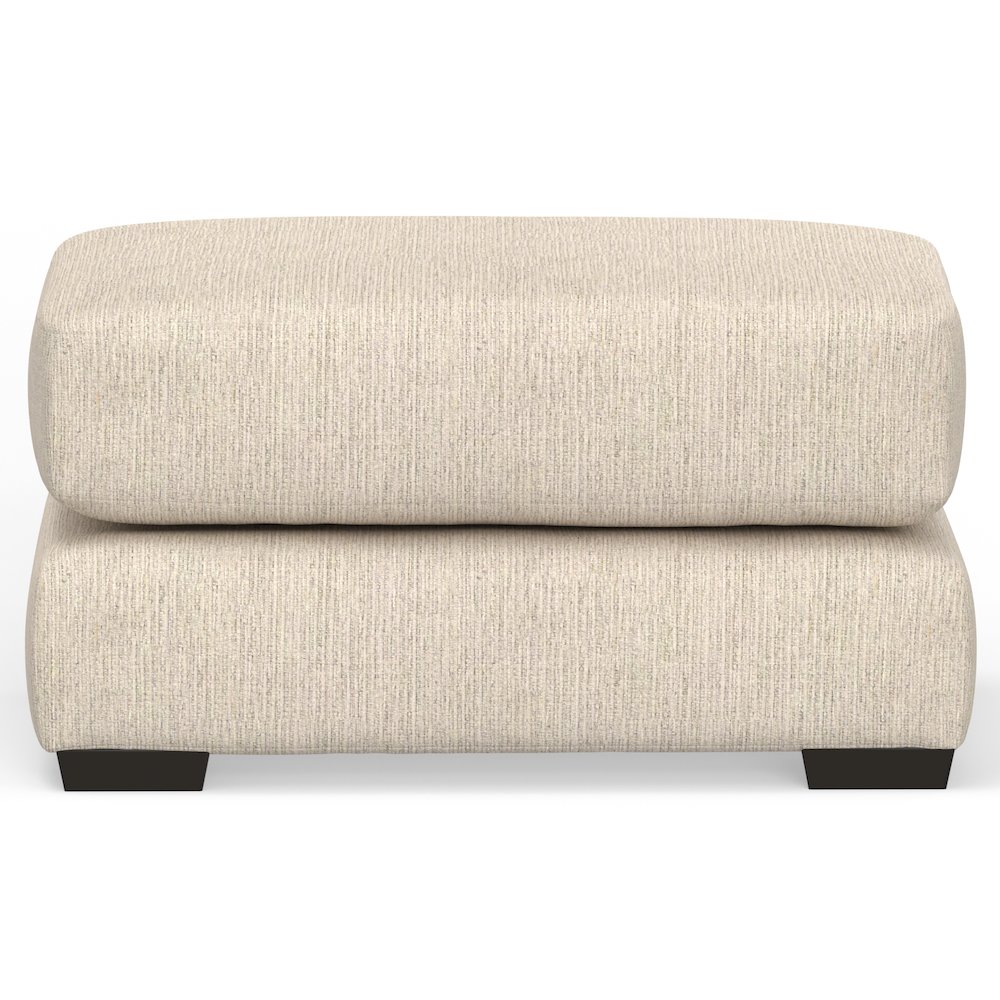 Hyde Park Ottoman in Brown Color. Picture 2