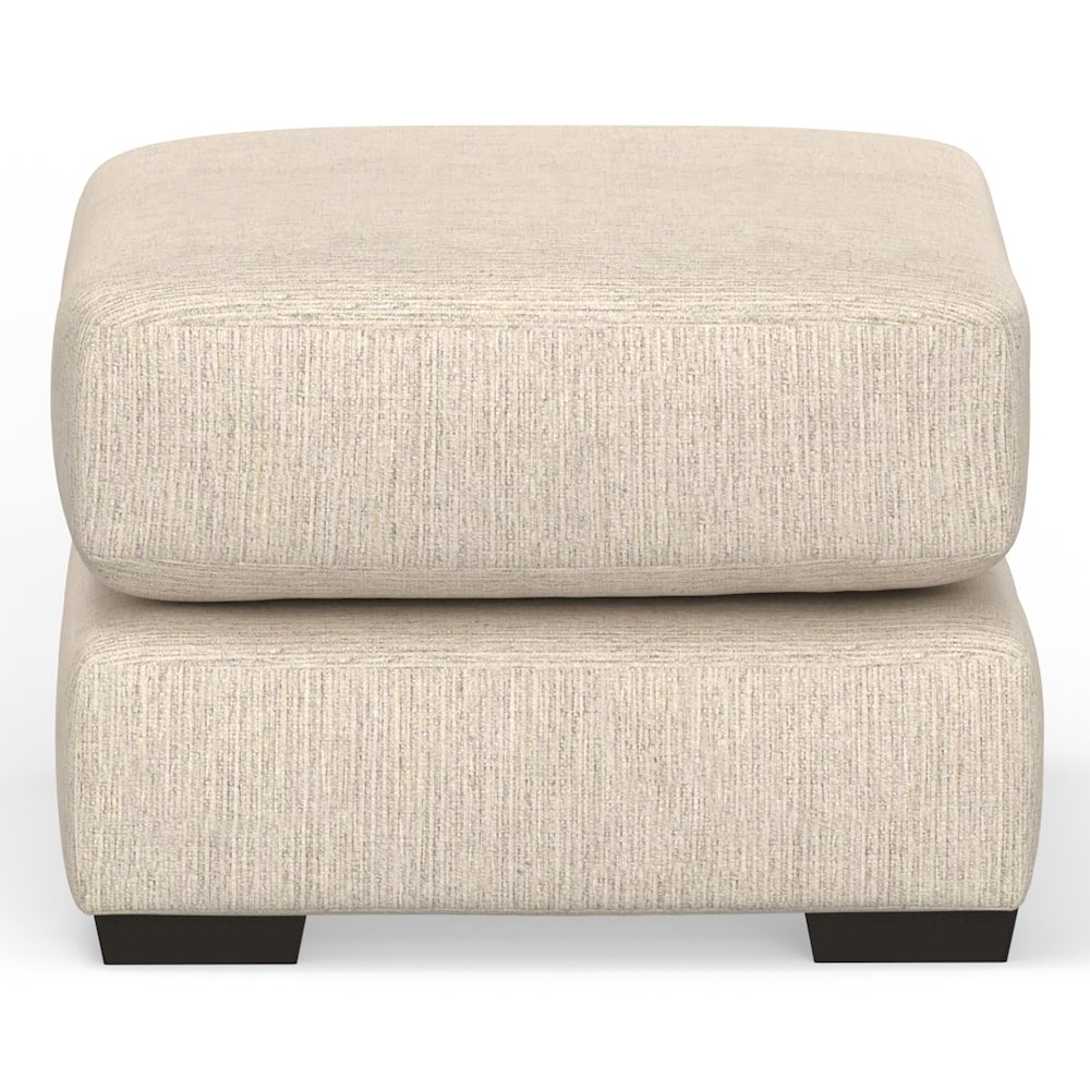 Hyde Park Ottoman in Brown Color. Picture 5