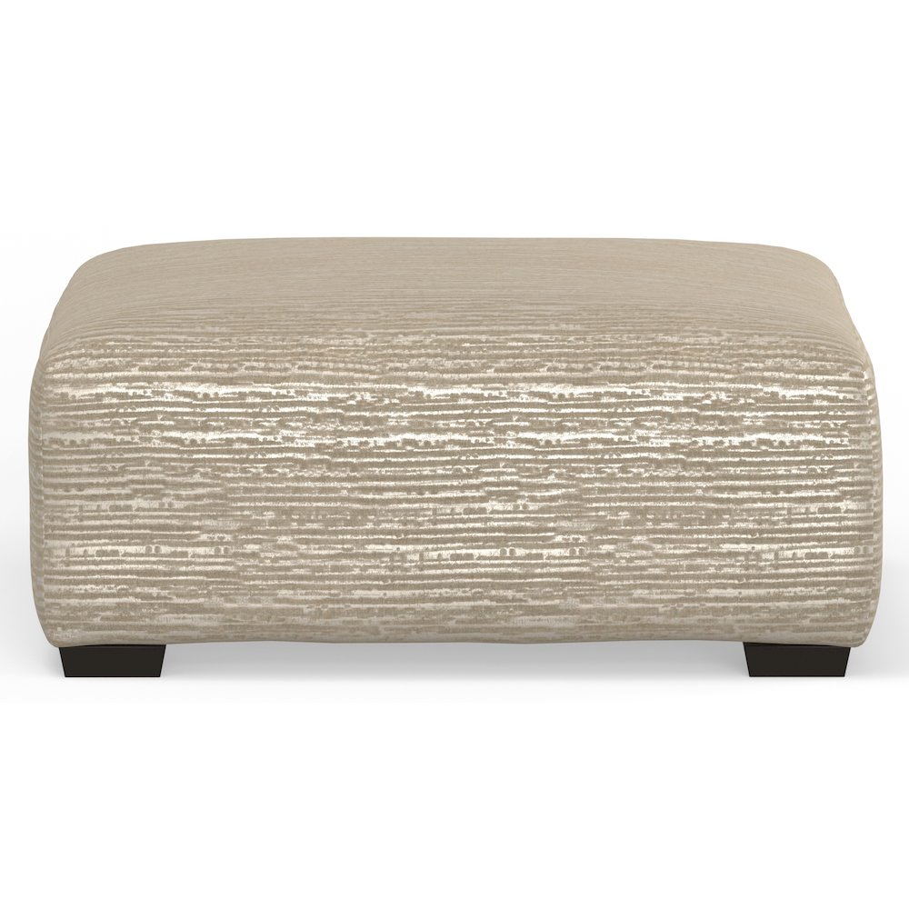 Hyde Park Cocktail Ottoman in Brown Color. Picture 3