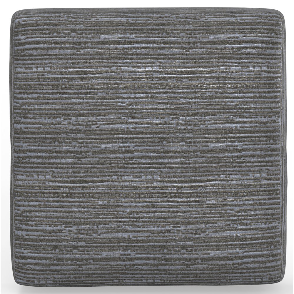 Hyde Park Cocktail Ottoman in Grey Color. Picture 4