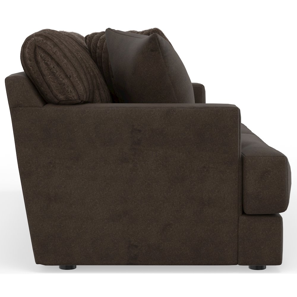 Eagan Sofa in Brown Color. Picture 4