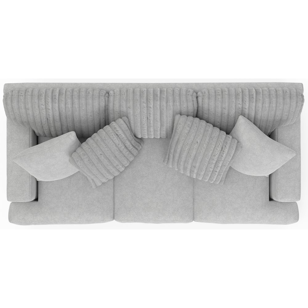 Eagan Sofa in Grey Color. Picture 5