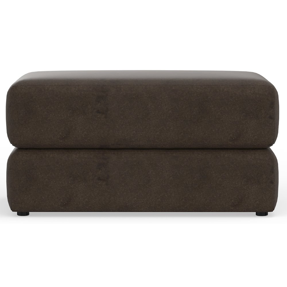 Eagan Ottoman in Brown Color. Picture 2