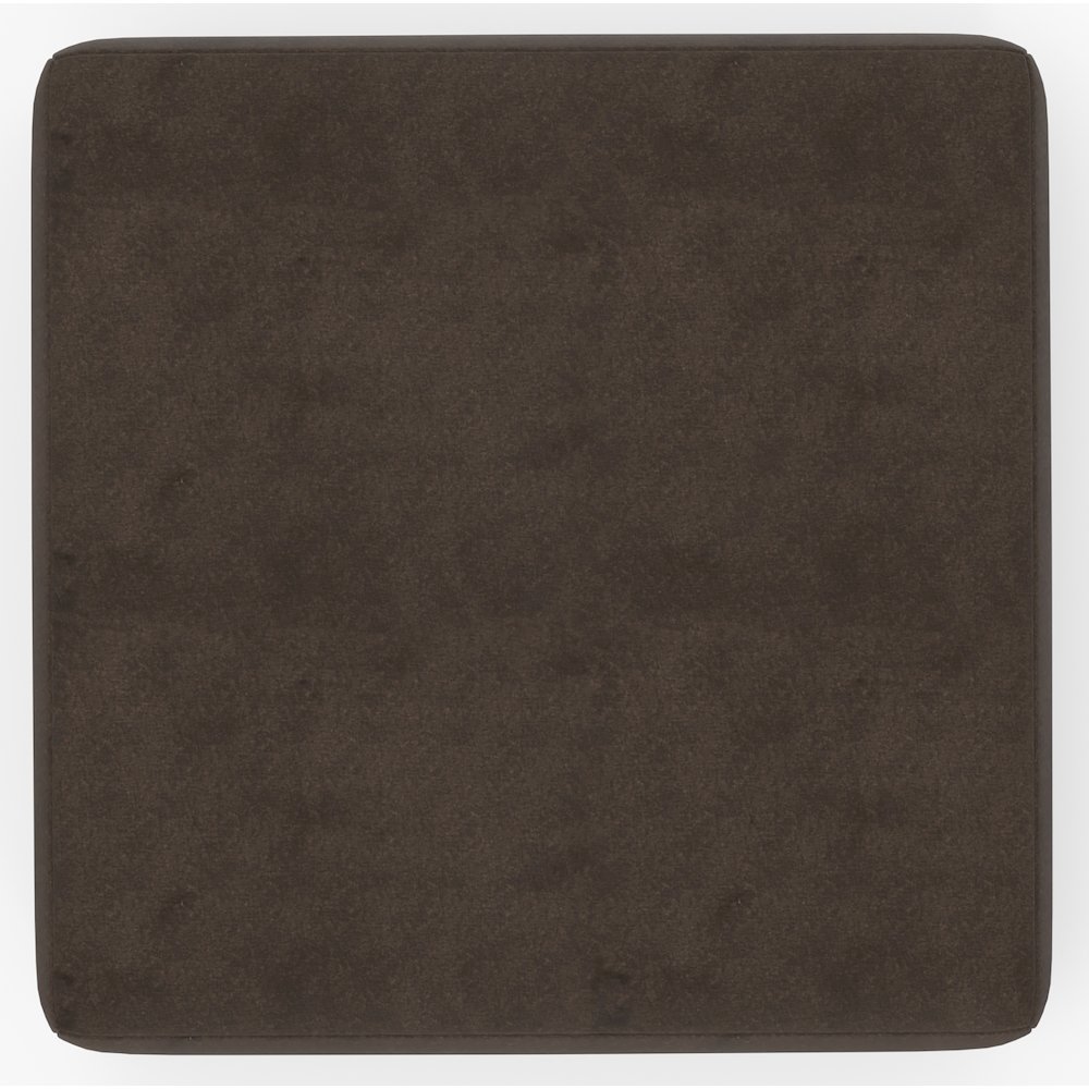 Eagan 42" Cocktail Ottoman in Brown Color. Picture 3