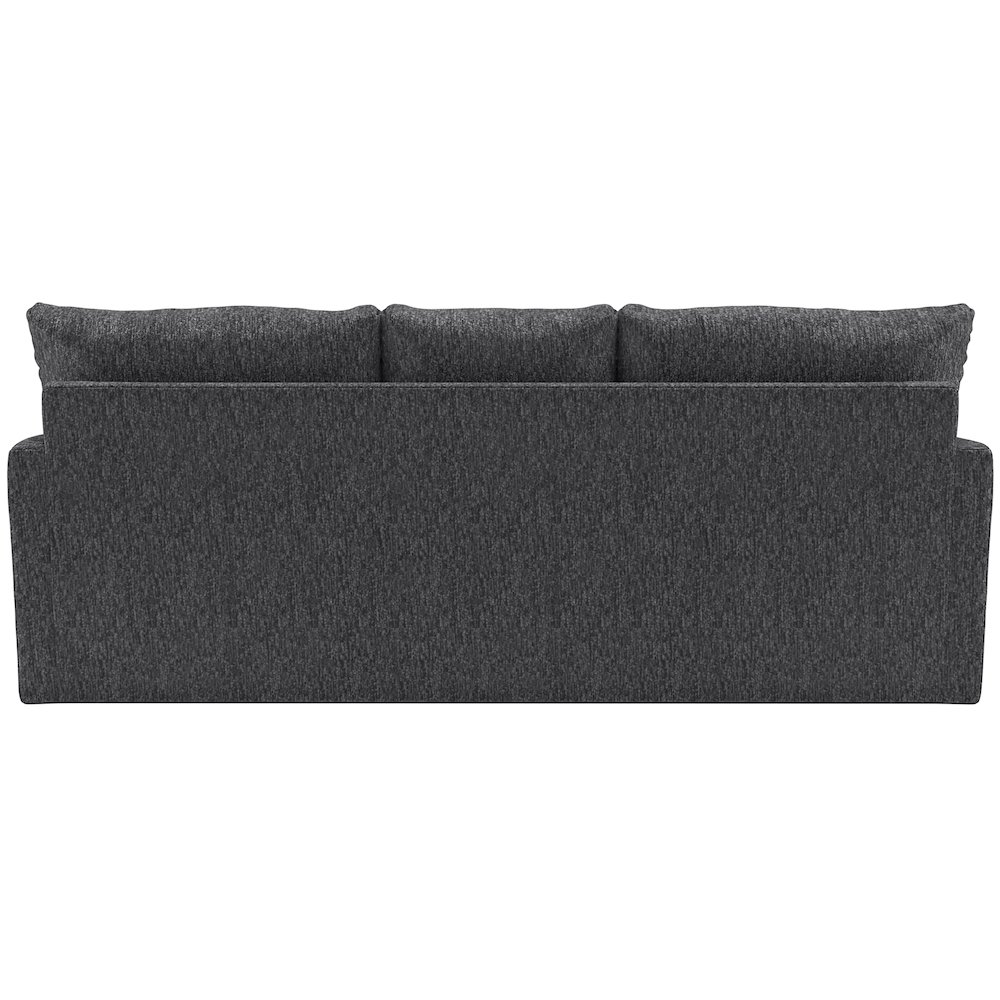 Tyson 93" Sofa with Cuddler Cushions in Grey Color. Picture 3