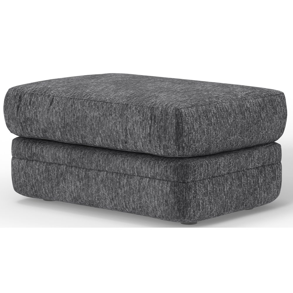 Tyson Ottoman in Grey Color. Picture 7