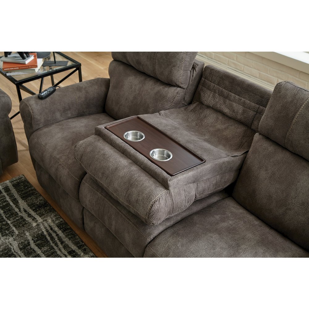 Tranquility Power Lay Flat Recliner with Power Adjustable Headrest & Lumbar. Picture 12