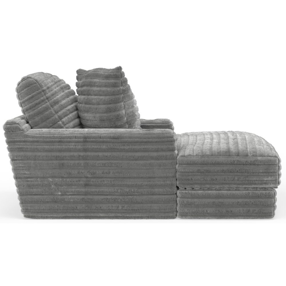 Comfrey Chaise In Moonstruck Color. Picture 5